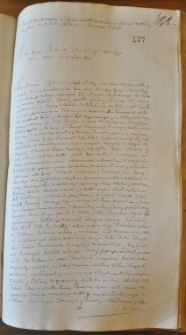 Dekret kontumacyjny w sprawie pomiędzy Milkiewiczami a Bartłomiejem Milkiewiczem, 9 III 1763