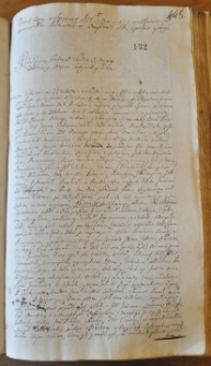 Dekret w sprawie pomiędzy Łukomskimi a Janem Ciechanowickim, 11 III 1763