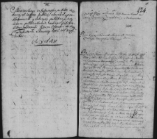 Dekret w sprawie pomiędzy dominikanami konwentu nowogrodzkiego a Liszowskimi i Stachowskimi, 3 XI 1762