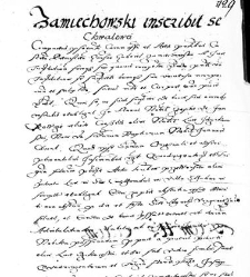 Zamiechowski inscribit se Chwalowei