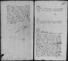 Dekret kontumacyjny w sprawie pomiędzy Krystyną Łapińską a Łappami, 5 XI 1762