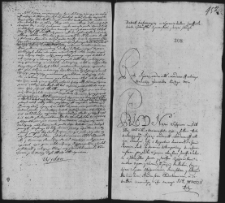 Dekret kontumacyjny w sprawie pomiędzy Józefem Jałowłem a Żywczewskimi i innymi, 5 XI 1762