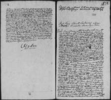 Dekret w sprawie pomiędzy Janem Jezierskim a Ignacym Buchowieckim, 16 XI 1762