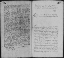 Dekret kontumacyjny w sprawie pomiędzy Jeśmianową a Jerzym Przysieckim i Leonem Bykowskim, 27 XI 1762