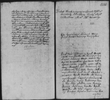 Dekret kontumacyjny w sprawie pomiędzy Sakowiczową a Sakowiczem, 29 XI 1762