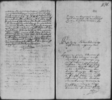 Dekret na kompromis w sprawie pomiędzy Hrabnickim a Łaskiną, 14 XII 1762