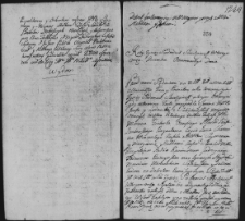 Dekret kontumacyjny w sprawie Woynów i innych z Hałkami i innymi, 18 XII 1762