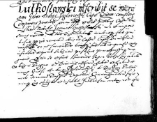 Luthoslawski inscribit se intercisam gnoso Andree Jazlowieczki capitaneo Czerwon compertere