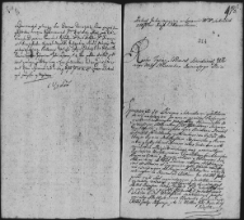 Dekret inkwizycyjny w sprawie pomiędzy Lubeckimi a dezunitami, 9 XI 1762