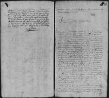 Dekret kontumacyjny w sprawie pomiędzy Ruszkiewiczem a Szymkiewiczem i innymi, 15 XI 1762