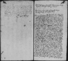 Dekret kontumacyjny w sprawie pomiędzy Kozierowskim a Rynkiewiczami, 15 XI 1762