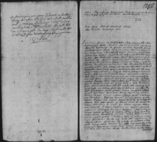 Dekret w sprawie Ciechanowieckiego z Hałkami, 18 XII 1762