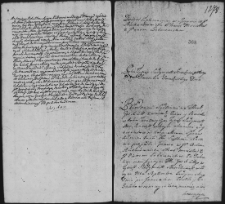 Dekret kontumacyjny w sprawie pomiędzy Alexandrowiczem a Łobaczewskim, 20 XII 1762