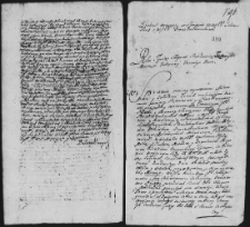 Dekret oczywisty w sprawie Zakrzewskich z Burzdziłowskimi, 3 II 1763