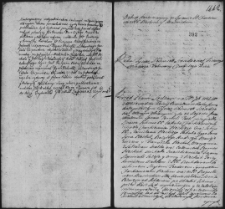 Dekret kontumacyjny w sprawie pomiędzy Charkiewiczem a Pleskimi i Kraimskimi, 4 II 1763