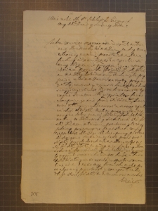 List Joachima Parzniewskiego do Marcjana Wituskiego z 10 VI 1649 r.