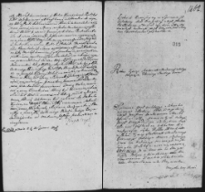 Dekret remisyjny w sprawie Galeckich z Józefem Białłozorem i Krzysztofem Szczytem, 6 II 1763