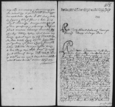 Dekret w sprawie Jerzego Jakowickiego z Franciszkiem Murawskim i innymi, 7 II 1763