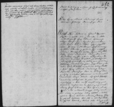 Dekret kontumacyjny w sprawie Zahurewiczowej z Stratyńskimi, 9 II 1763