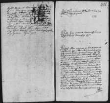 Dekret w sprawie Aleksandra Jackowskiego z Stanisławem z Zaścianku i innymi, 9 II 1763