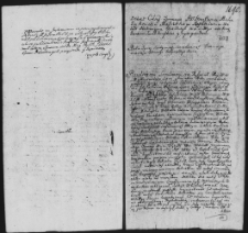 Dekret w sprawie pomiędzy Michałem Massalskim a Antonim Świadkowskim, 11 II 1763