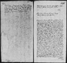 Dekret inkwizycyjny oczywisty w sprawie Stefana Cholewy z Franciszkiem Cholewą, 11 II 1763