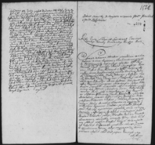 Dekret oczywisty w sprawie pomiędzy Glińskimi a Załęskimi, 21 II 1763