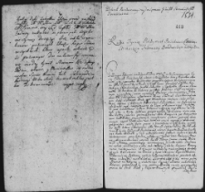 Dekret kontumacyjny w sprawie Szymona i Józefa Sernickich z Konstancją, Teodorem i Jakubem Sernickimi, 22 II 1763