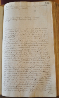Dekret kontumacyjny w sprawie pomiędzy Białymi a Bułhakami i Szewiciłami, 28 II 1763