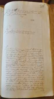 Dekret kontumacyjny w sprawie pomiędzy Hołowczycami a Reginaldem Ulimiczem (proboszczem kryczewskim) i Kazimierzem Ulimiczem oraz Antonim Dutowiczem, 28 II 1763