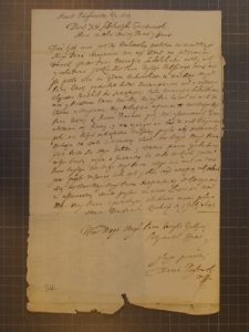 List Marcina Piegłowskiego do Marcjana Wituskiego z 5 VII 1649 r.
