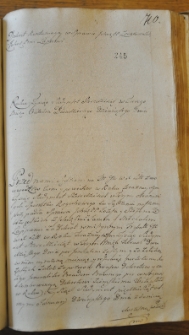 Dekret kontumacyjny w sprawie pomiędzy Józefem i Stefanem Żelazowskimi a Łapami, 29 X 1762