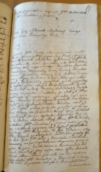 Remisja per generalem w sprawie Rudzińskich z Sanarskimi innymi, 12 III 1763