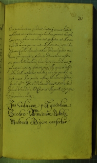 Nadanie Zygmunta III, na podstawie którego Michał Meger (żołnierz) otrzymuje dobra w Toruniu, przypadłe skarbowi królewskiemu prawem kaduka, Warszawa 12 II 1629 r.