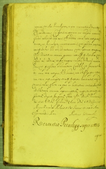 Dokument, w którym Zygmunt III odnawia dożywocie na dwóch polach: Urbanowskie i Fredrowskie z młynem w miejscowości Odrzechowa dla Fernansa Odrzechowskiego i jego żony, Warszawa 23 II 1629 r.