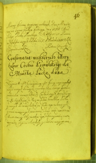 Dokument, w którym Zygmunt III zakazuje pobierania nieuprawnionym osobom, podwód w mieście Łuck, Warszawa 22 II 1629 r.