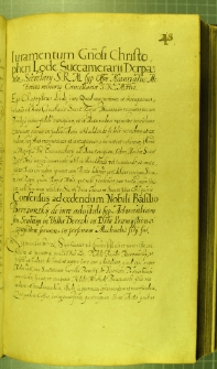 Dokument, w którym Zygmunt III zatwierdza artykuły cechu kowalskiego miasta Łucka, Warszawa 22 II 1629 r.