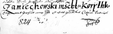 Zamiechowski inscribit se Korythko