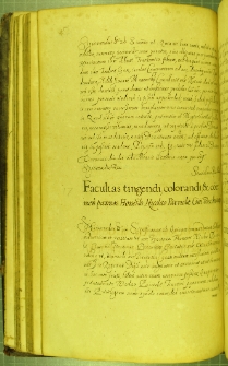 Dokument, w którym Zygmunt III udziela przywileju sukiennikowi z Mikołajowi Patrioli, mieszczaninowi wschowskiemu, dotyczącego skupowania i sprzedaży sukna, Warszawa 20 IX 1629 r.