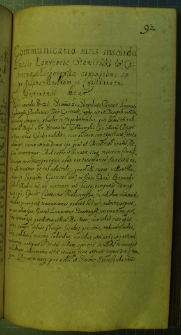 Dokument, w którym Zygmunt III zatwierdza w dożywotnim użytkowaniu wsi Muchów (starostwo gostyńskie), Wawrzyńca Stamirowskiego i jego żonę, Tykocin 17 I 1631 r.