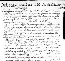 Othoczki cedit de iure castellano Leopoliensi