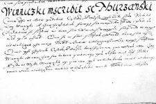 Winniczki inscribit se Thurzanski
