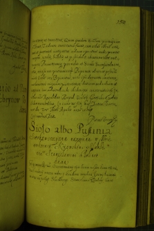 Dokument, w którym Zygmunt III nadaje żołnierzowi Stanisławowi Bielinie, sioło zwane Sierkowszyczyzna z pustacią Besolica, w województwie kijowskim, starostwie owruckim, Warszawa 10 IV 1632 r.