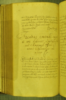 Dokument, w którym Zygmunt III zezwala Janowi Morgenrotowi, rajcy Starego Miasta Gdańska na wydobywanie i handel bursztynem, Warszawa 17 IV 1632 r.