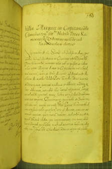 Dokument, w którym Zygmunt III nadaje żołnierzowi, Piotrowi Komorowskiemu, w dożywotnie użytkowanie wieś Mitynce w starostwie chmielnickim, Warszawa 20 IV 1632 r.