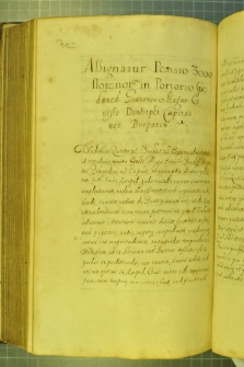 Dokument, w którym Władysław IV wyznacza dożywotnią pasję roczną na porcie w Gdańsku Ernestowi Denhoffowi, Kraków 28 II 1633 r.