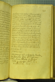 Dokument, w którym Władysław IV udziela zgody Annie Mińskiej na odstąpienie dożywocia do sołectwa Zarocka Wola lub Trzebośnice w starostwie leżajskim na rzecz Łukasza Marchockiego, Kraków 2 III 1633 r.