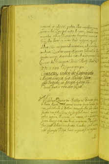 Dokument, w którym Władysław IV udziela zgody Andrzejowi St. Sapieże, na odstąpienie starostwa Marienhausen Fryderykowi Janowi von der Reck, Kraków 21 III 1633 r.