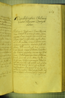 Dokument, w którym Władysław IV nadaje Florianowi Zamoyskiemu urząd chorążego chełmskiego, Grodno 4 VII 1634 r.