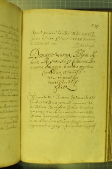 Dokument, w którym Wojciech Rożnowski i jego żona Katarzyna Bromiszówna, zapisują sobie wzajemnie dobra ruchome i nieruchome na wypadek śmierci, Warszawa 28 VIII 1630 r.